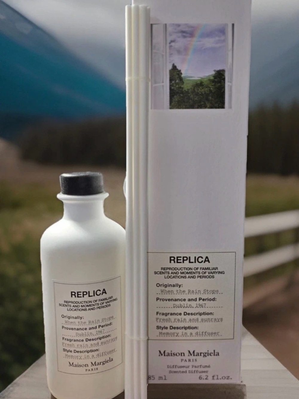 Maison Martin Margiela Replica White Fragrance Diffuser with Black Cap